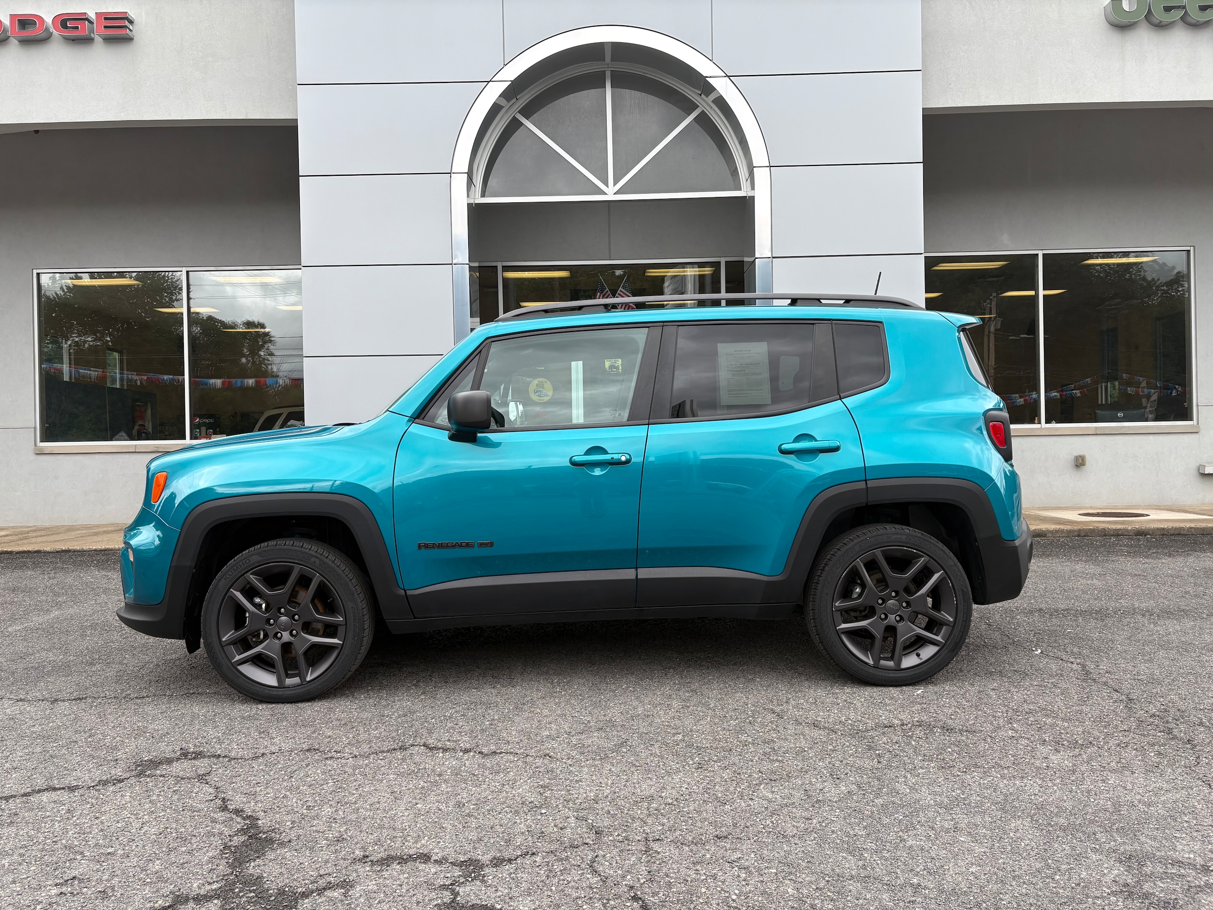 Certified 2021 Jeep Renegade 80TH Edition with VIN ZACNJDBB7MPN28799 for sale in Sunbury, PA