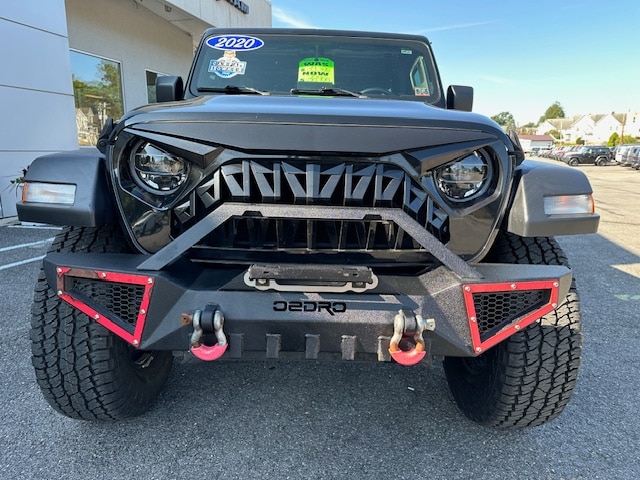 Used 2020 Jeep Wrangler Unlimited Willys with VIN 1C4HJXDG9LW261483 for sale in Sunbury, PA