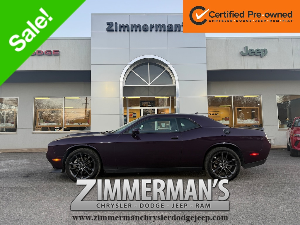 Certified 2021 Dodge Challenger GT Coupe