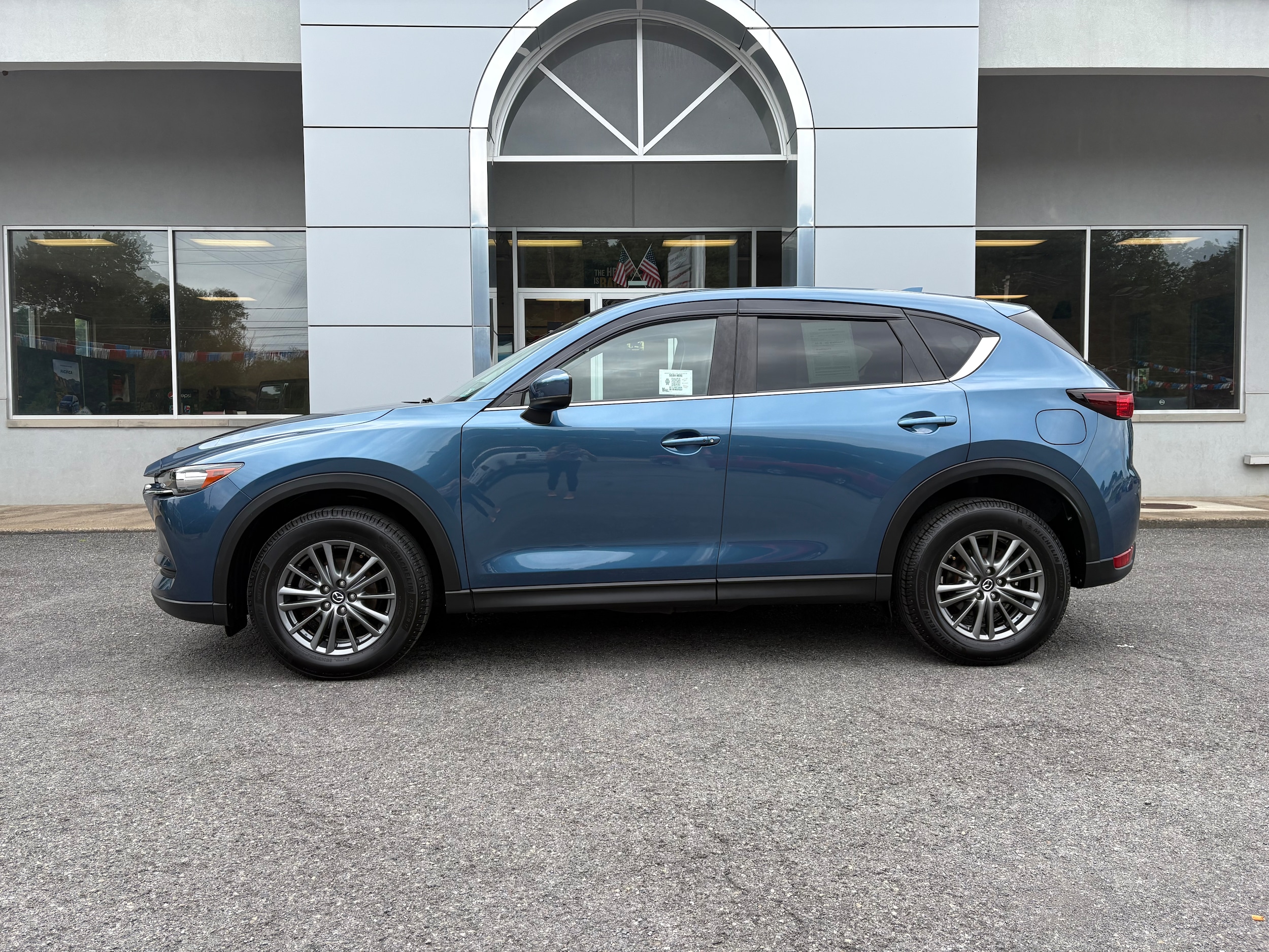 Certified 2017 Mazda CX-5 Touring with VIN JM3KFBCL0H0223490 for sale in Sunbury, PA