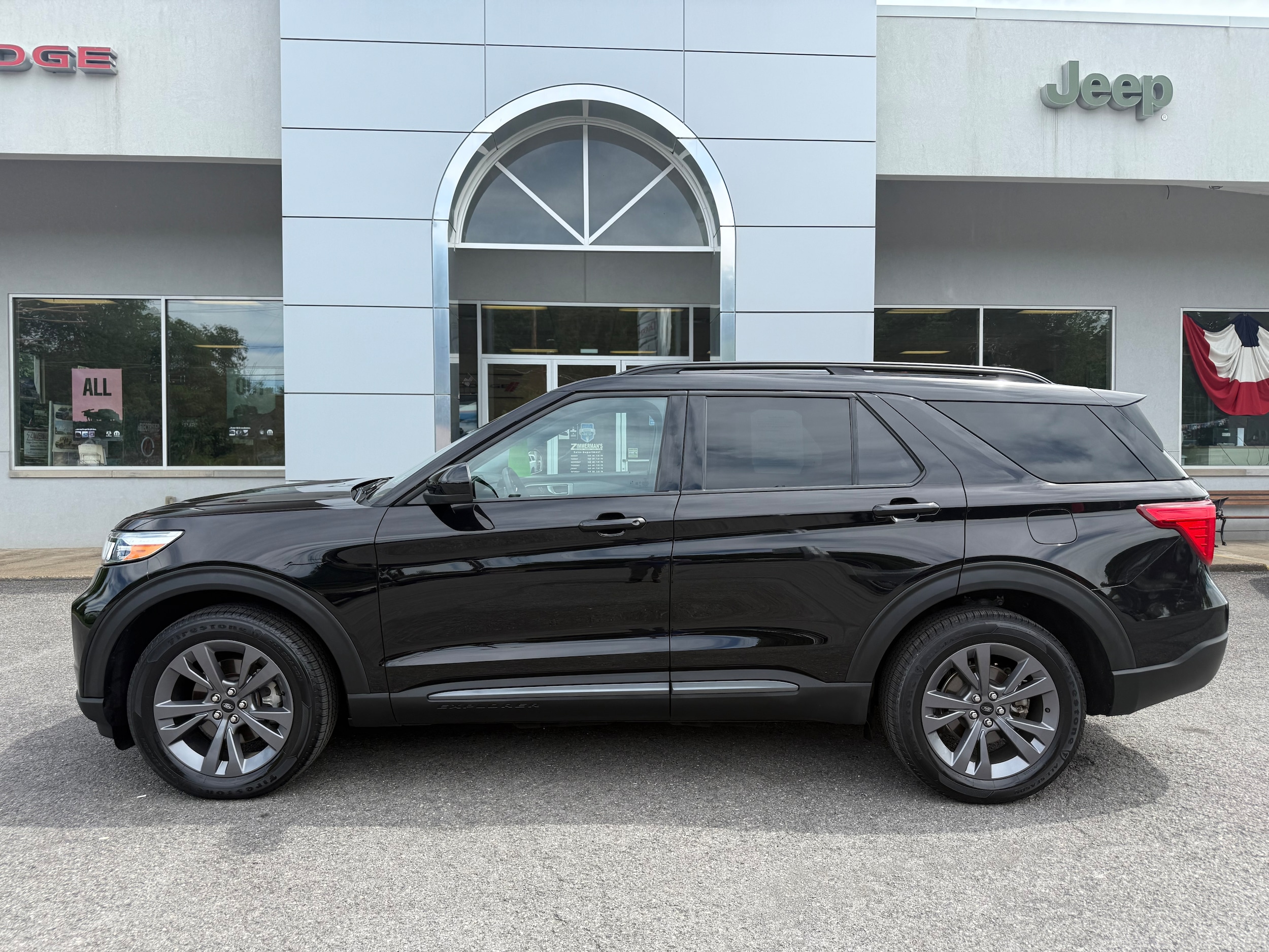 Used 2023 Ford Explorer XLT with VIN 1FMSK8DH8PGA72062 for sale in Sunbury, PA