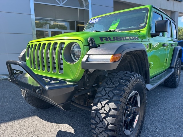 Certified 2018 Jeep All-New Wrangler Unlimited Rubicon with VIN 1C4HJXFN3JW246468 for sale in Sunbury, PA