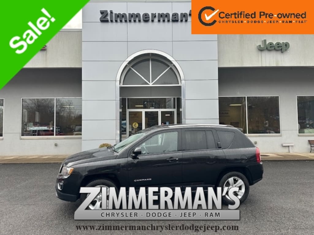 Certified 2017 Jeep Compass Latitude 4x4 SUV