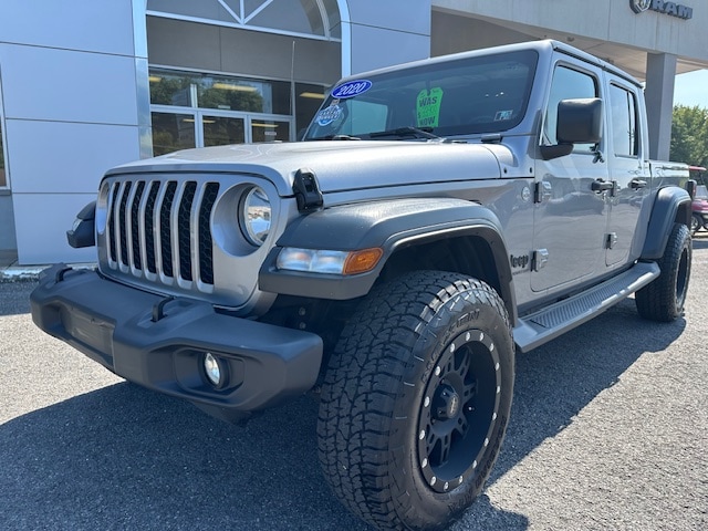 Certified 2020 Jeep Gladiator Sport S with VIN 1C6JJTAG9LL121621 for sale in Sunbury, PA