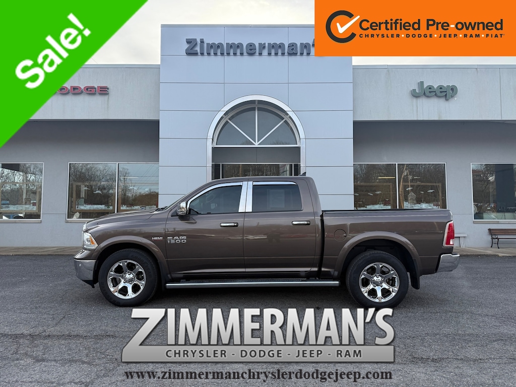 Certified 2018 Ram 1500 Laramie Truck Crew Cab