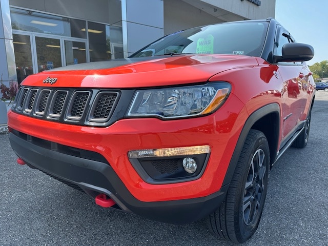 Used 2019 Jeep Compass Trailhawk with VIN 3C4NJDDBXKT640129 for sale in Sunbury, PA