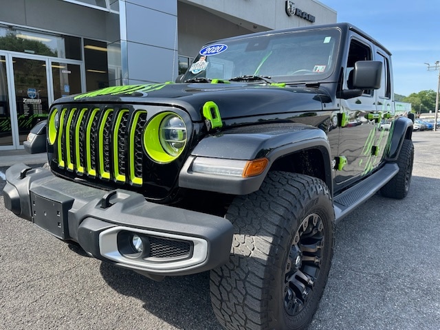 Certified 2020 Jeep Gladiator Overland with VIN 1C6HJTFG4LL107018 for sale in Sunbury, PA