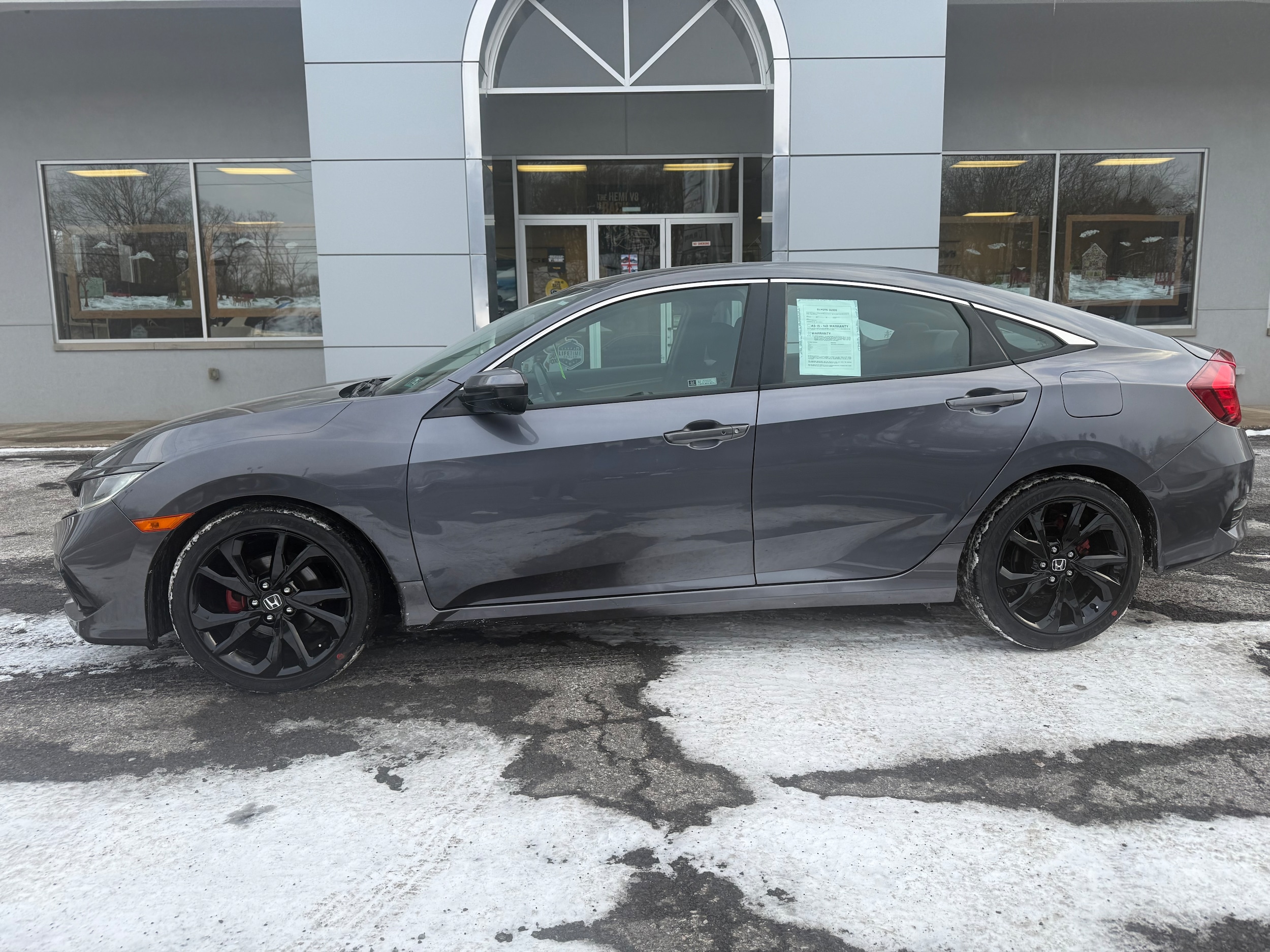 Certified 2020 Honda Civic Sport with VIN 2HGFC2F85LH541881 for sale in Sunbury, PA