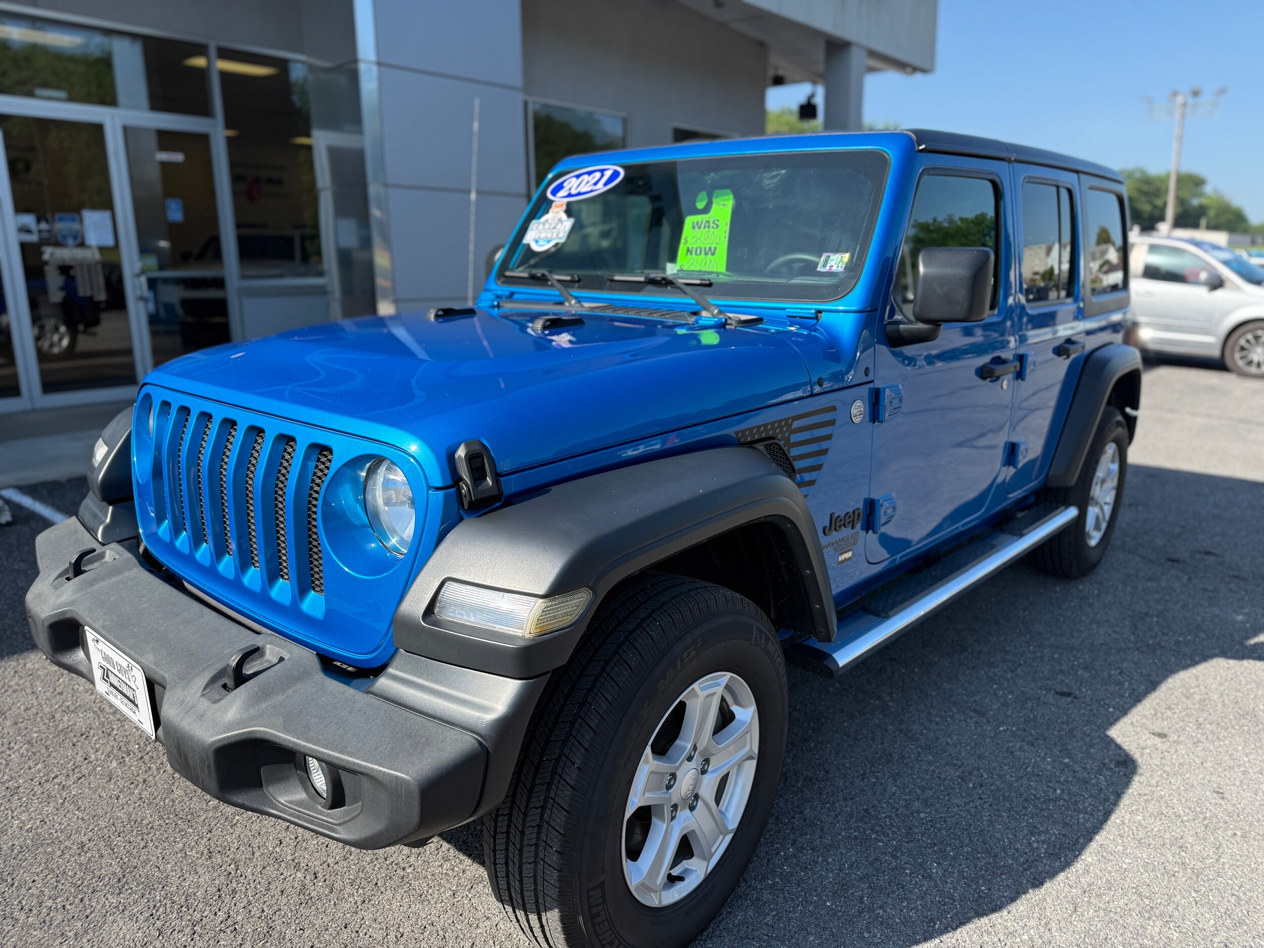 2021 Jeep Wrangler Unlimited Sport photo 3
