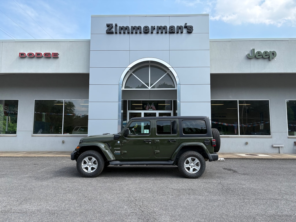 Certified 2021 Jeep Wrangler 4xe Sahara SUV
