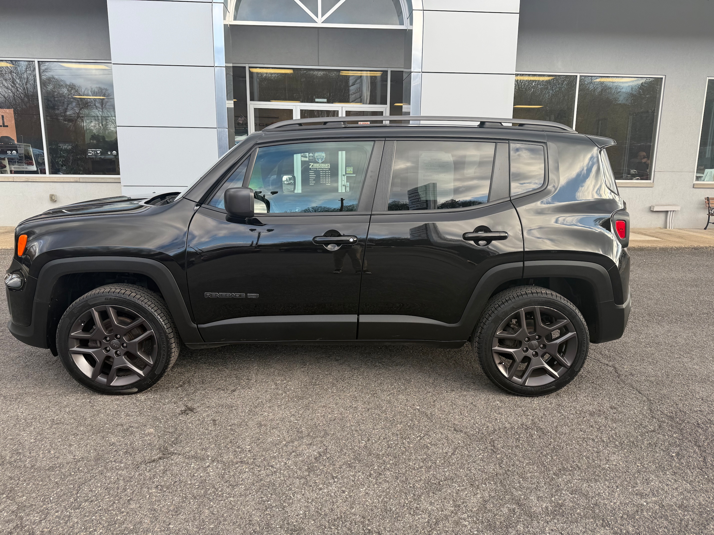 Certified 2021 Jeep Renegade 80TH Edition with VIN ZACNJDBB1MPM34420 for sale in Sunbury, PA