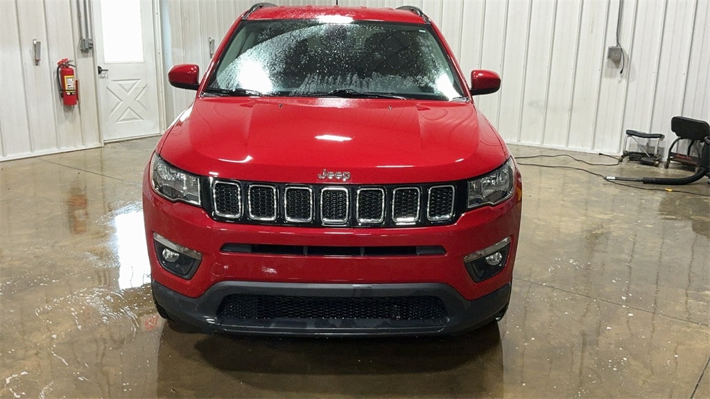 Used 2020 Jeep Compass Latitude with VIN 3C4NJDBB5LT101101 for sale in Kane, PA
