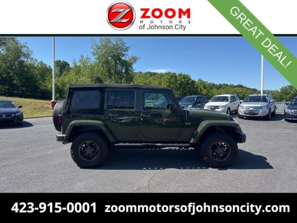 Used 2016 Jeep Wrangler Unlimited Sahara SUV
