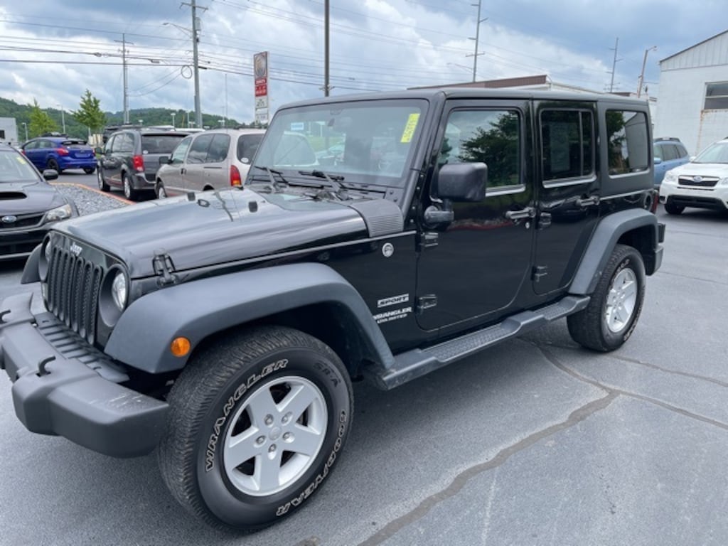 Used 2017 Jeep Wrangler Unlimited Sport SUV