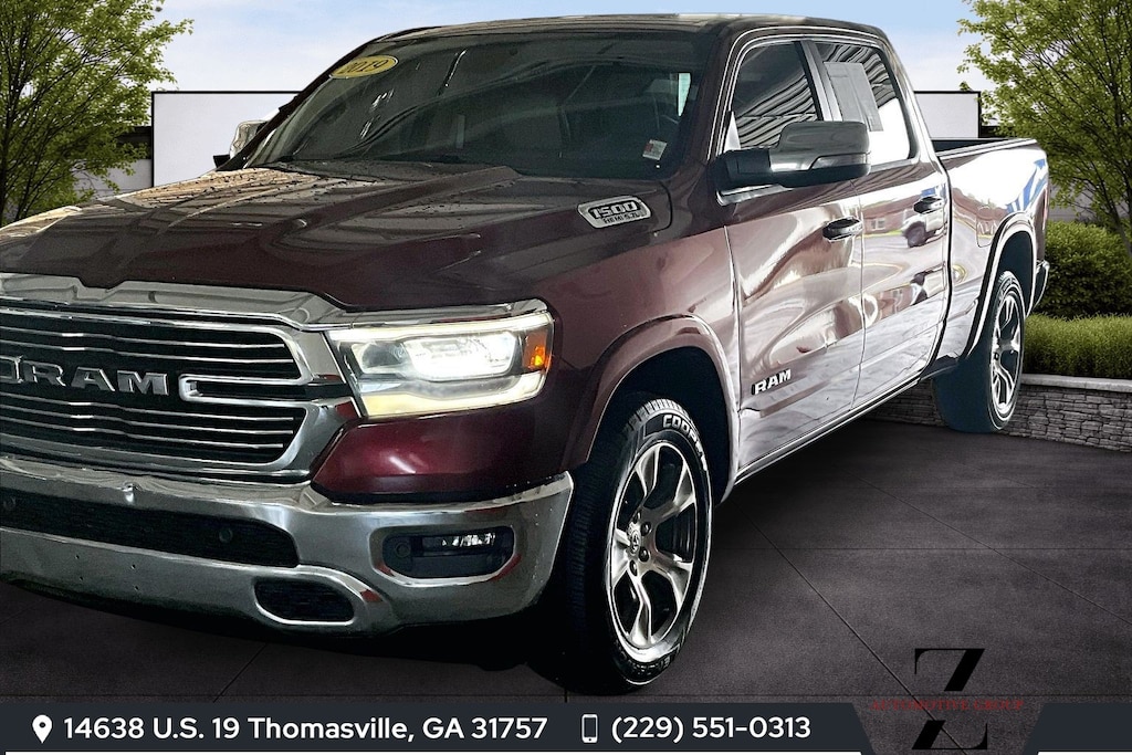 Used 2019 Ram 1500 Laramie Crew Cab 4x4 64&Quot; Box Truck