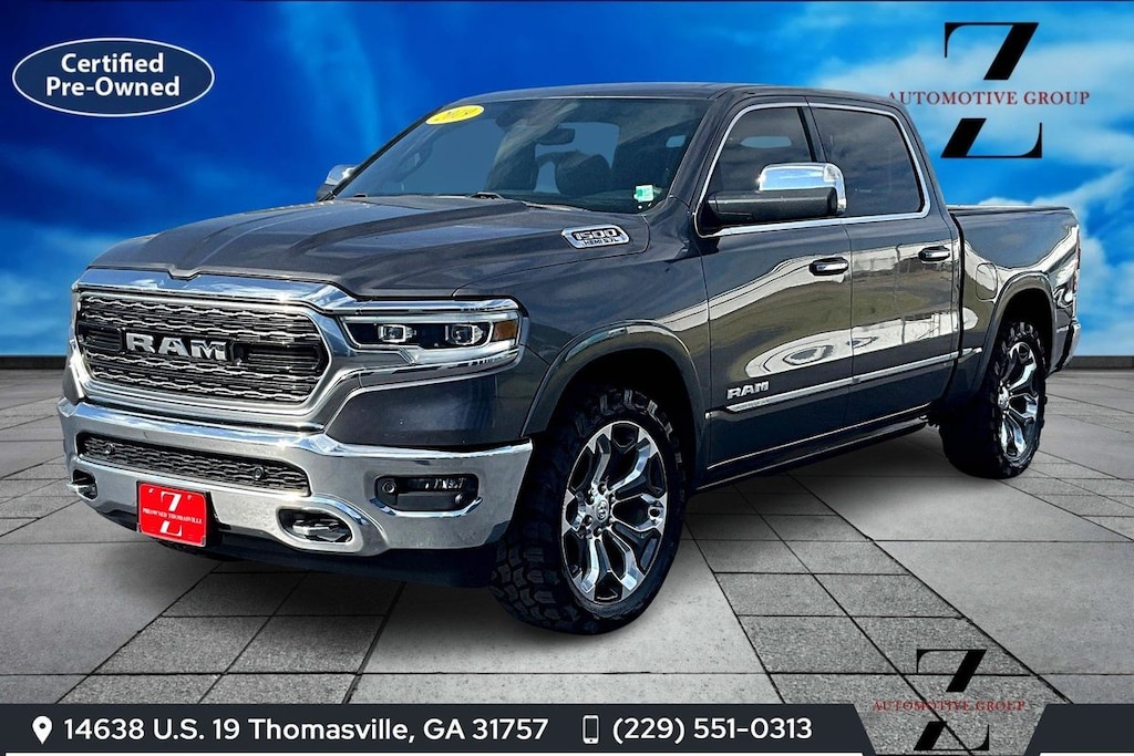 Used 2019 Ram 1500 Limited Crew Cab 4x4 57&Quot; Box Truck