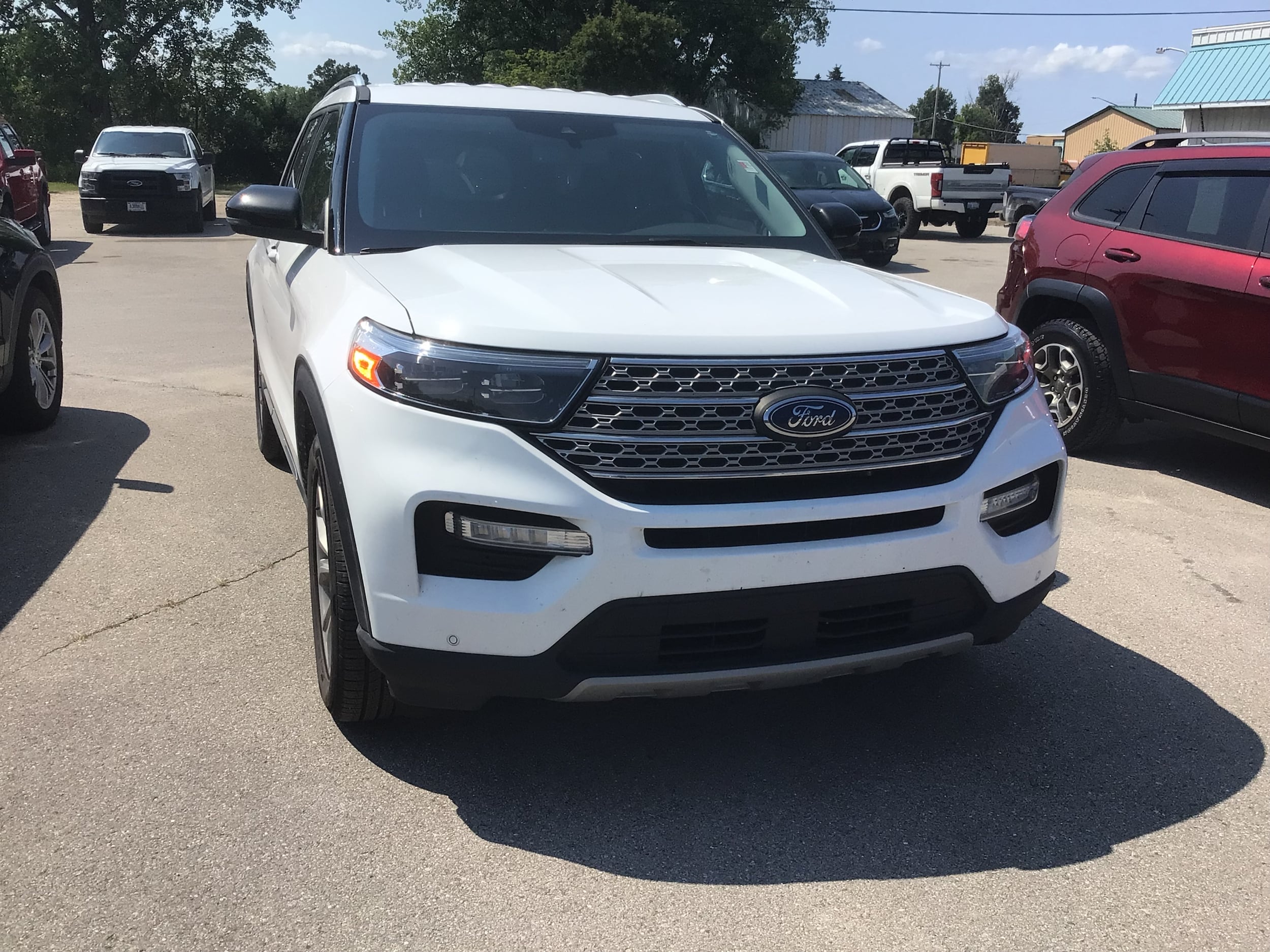 Used 2022 Ford Explorer Limited with VIN 1FMSK8FH1NGA84340 for sale in Tawas City, MI