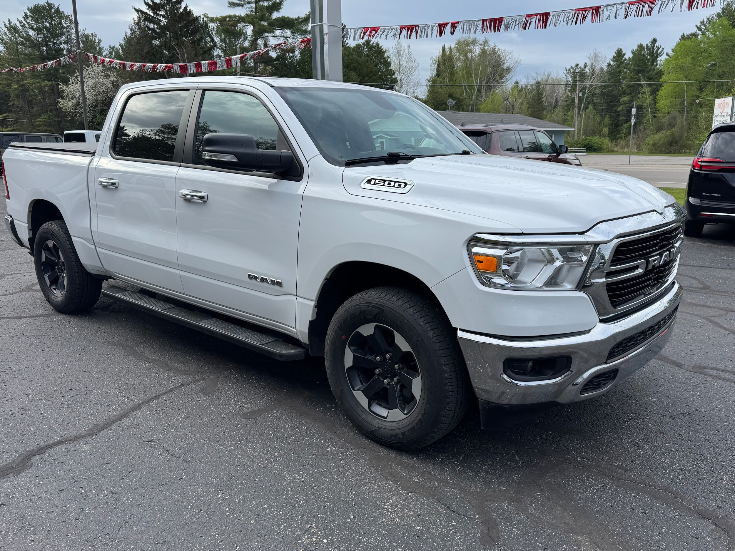 Used 2019 RAM Ram 1500 Pickup Big Horn/Lone Star with VIN 1C6RRFFG5KN783365 for sale in Tawas City, MI