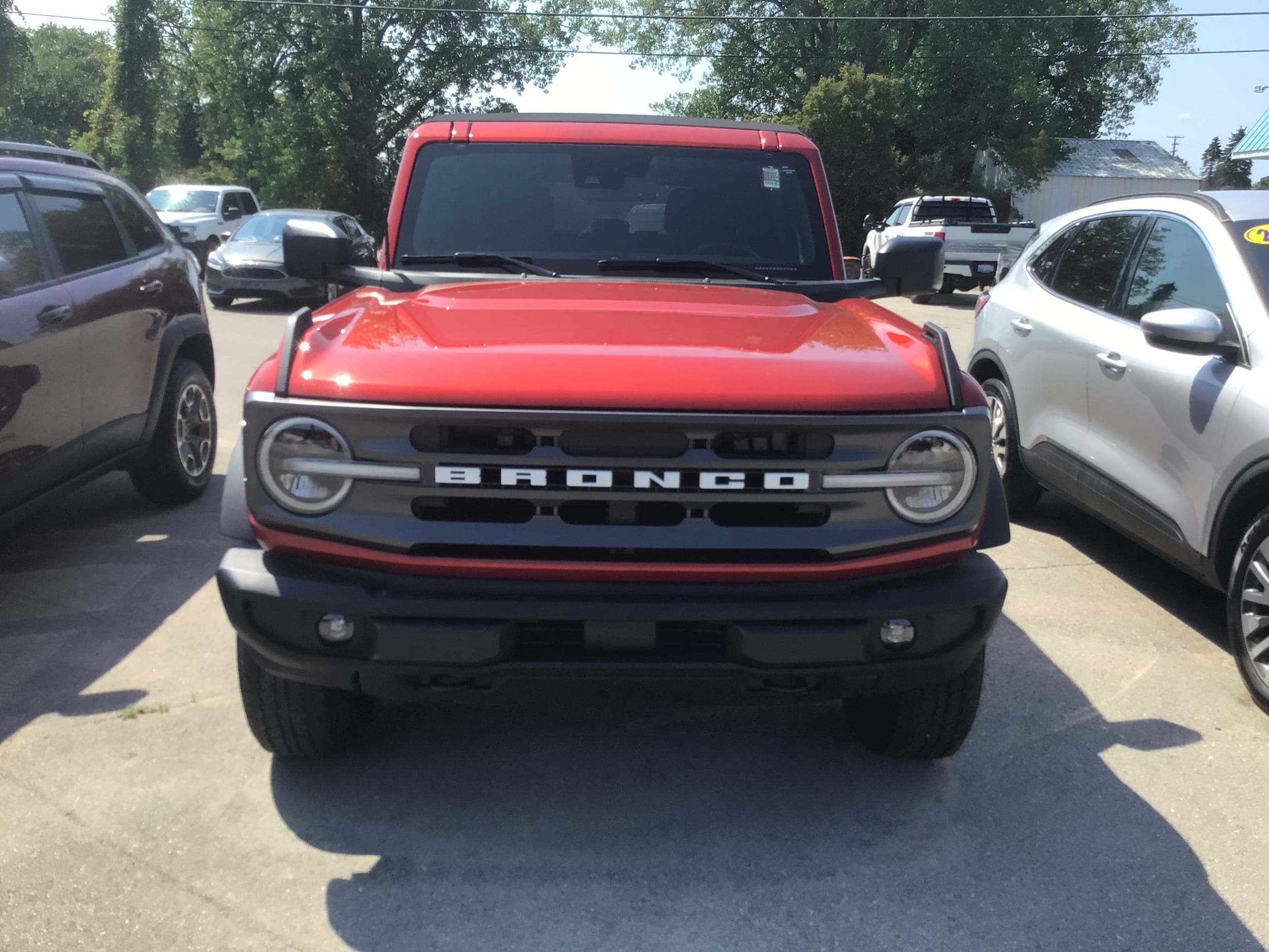 Used 2023 Ford Bronco 4-Door Big Bend with VIN 1FMDE5BH8PLB34133 for sale in Tawas City, MI