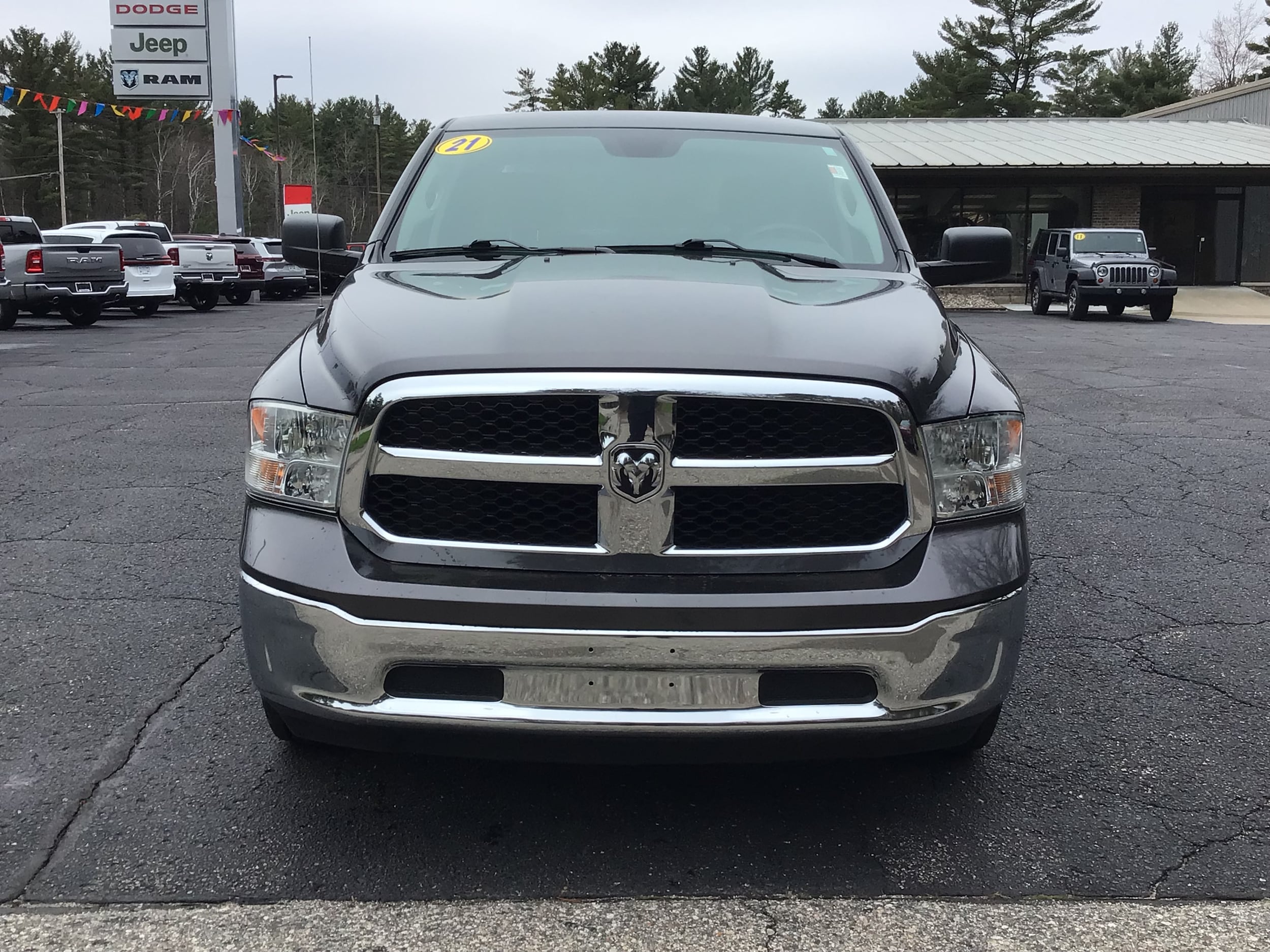 Used 2021 RAM Ram 1500 Pickup Big Horn/Lone Star with VIN 1C6RRFBG4MN679913 for sale in Tawas City, MI