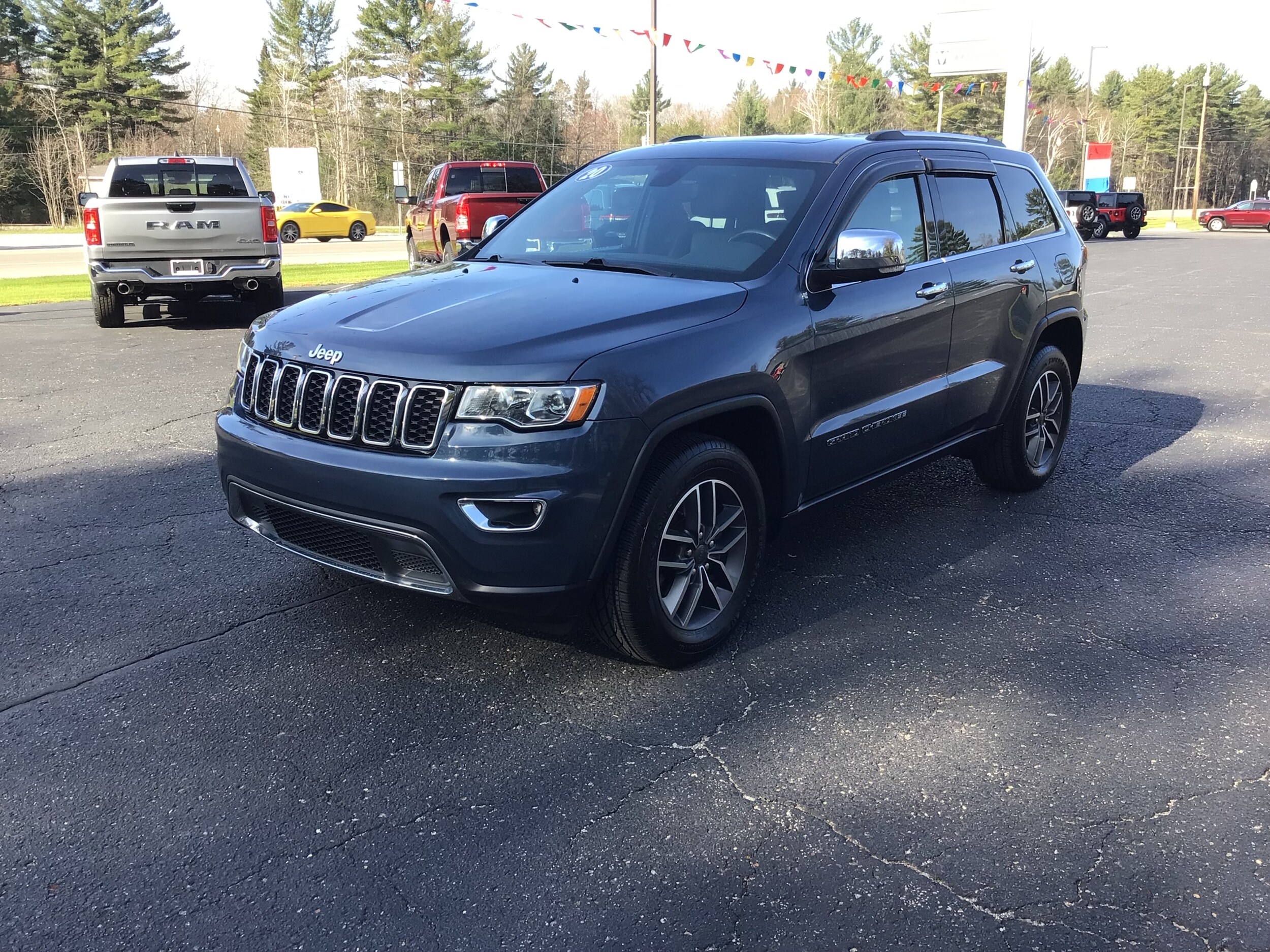 Used 2020 Jeep Grand Cherokee Limited with VIN 1C4RJFBG5LC401712 for sale in Tawas City, MI