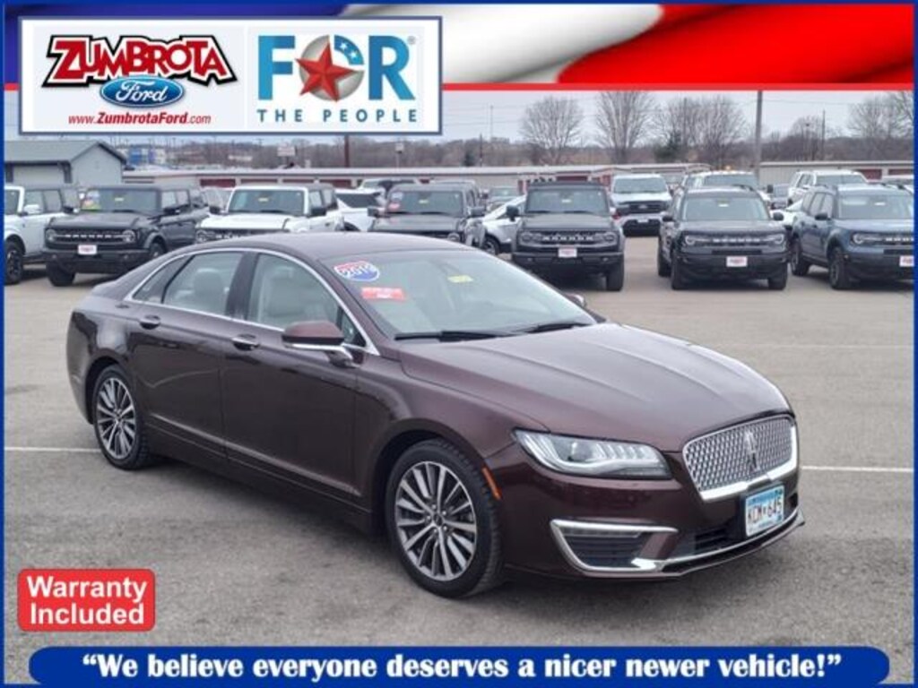 Used 2019 Lincoln MKZ For Sale at Zumbrota Ford VIN 3LN6L5D92KR618510