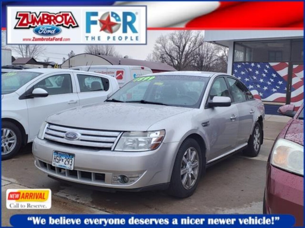 Used 2008 Ford Taurus For Sale at Zumbrota Ford VIN 1FAHP24W38G140576