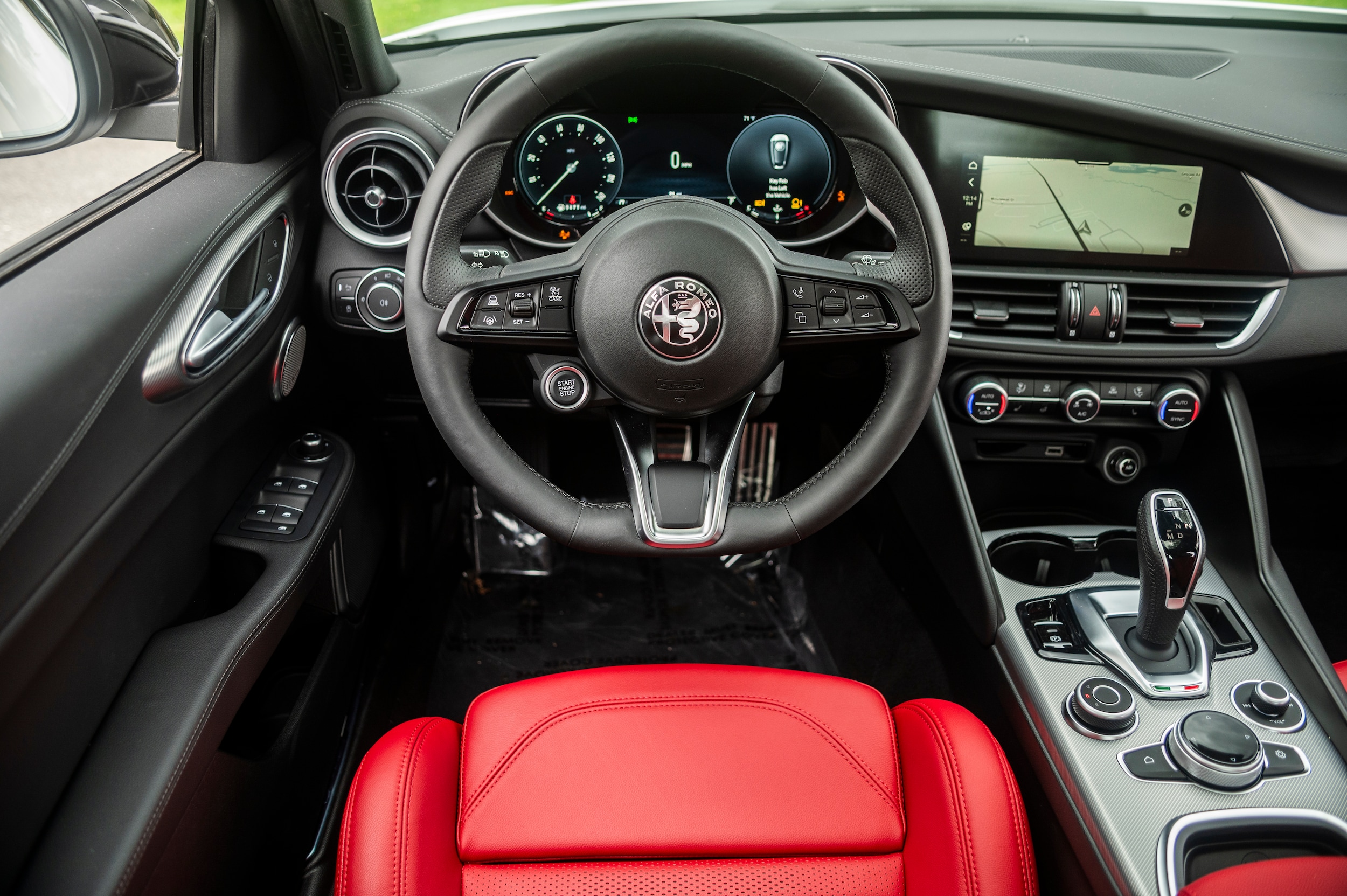 new 2025 Alfa Romeo Giulia car, priced at $56,140