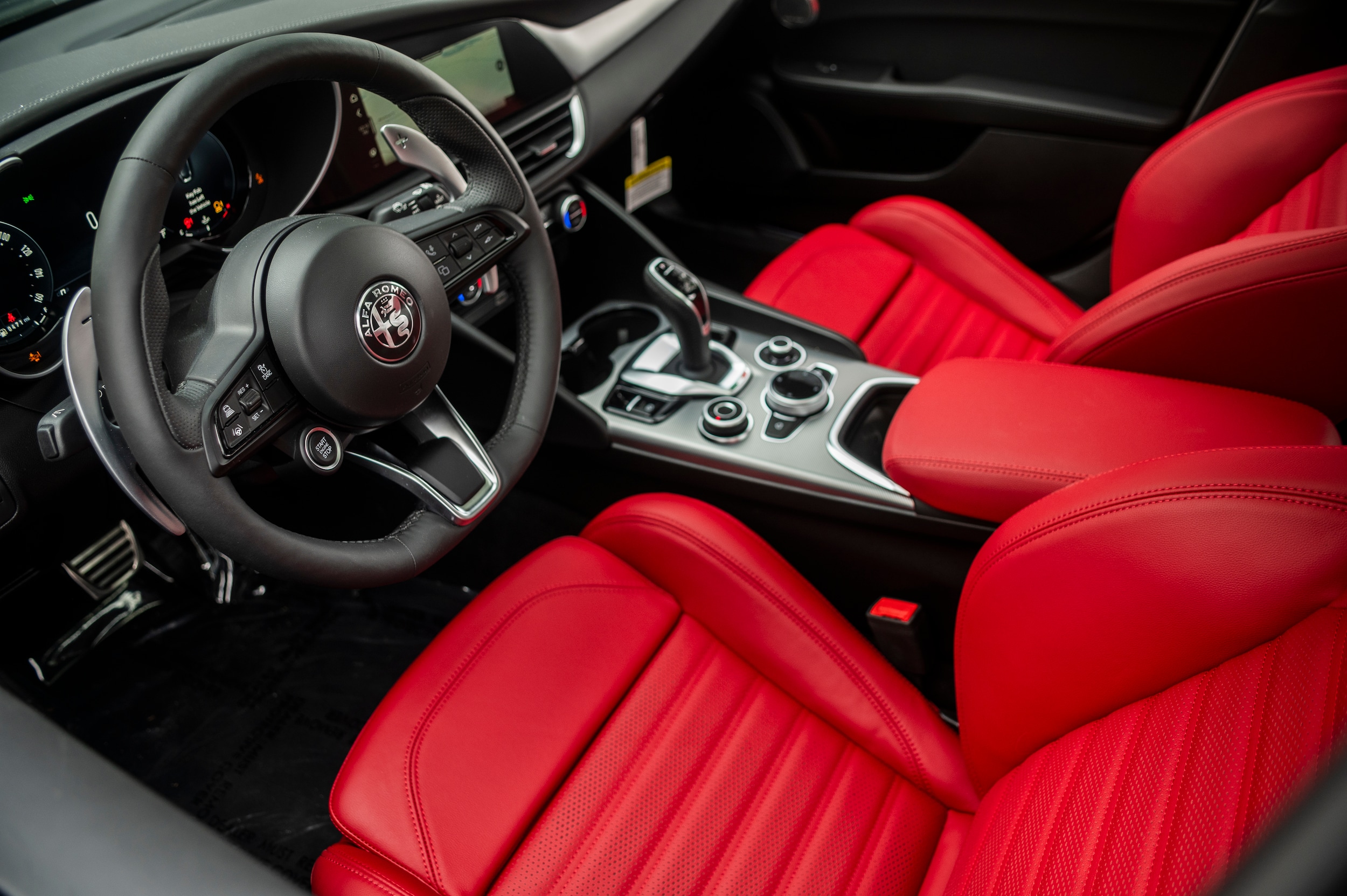 new 2025 Alfa Romeo Giulia car, priced at $56,140