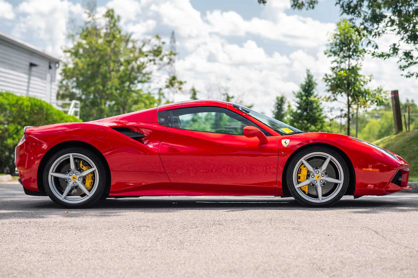 used 2017 Ferrari 488 Spider car, priced at $294,998