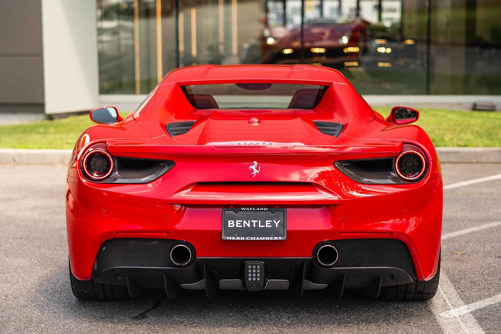 used 2017 Ferrari 488 Spider car, priced at $294,998