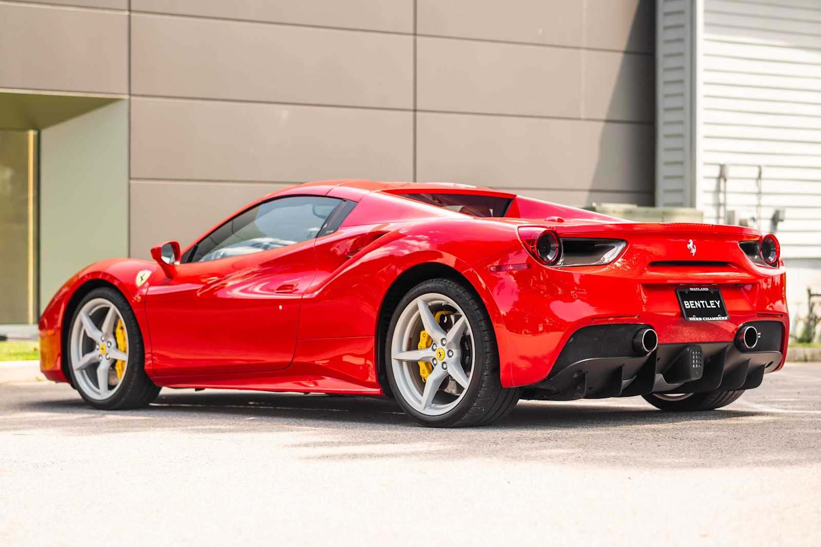 used 2017 Ferrari 488 Spider car, priced at $294,998