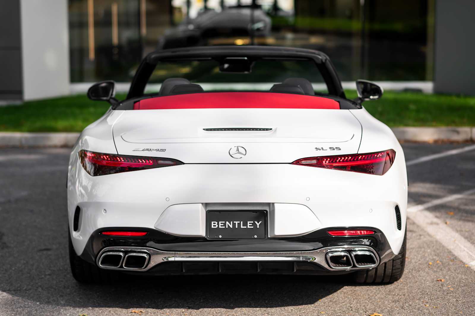used 2023 Mercedes-Benz AMG SL 55 car, priced at $97,497