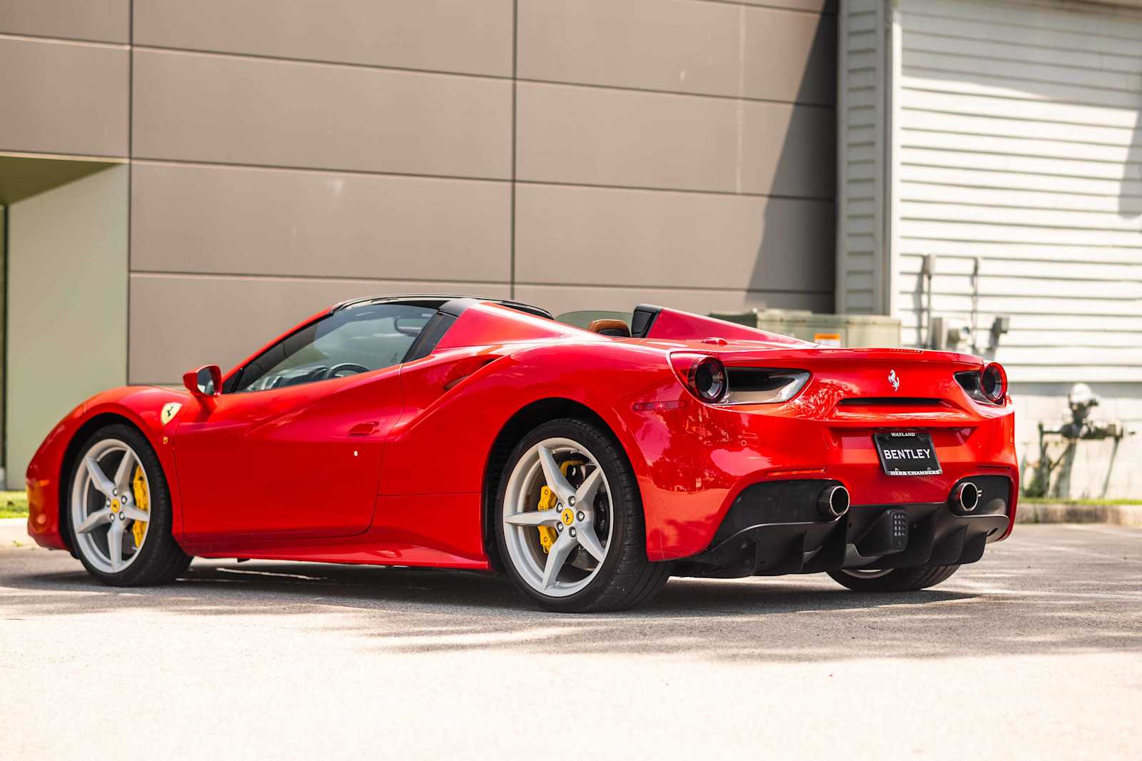 used 2017 Ferrari 488 Spider car, priced at $294,998