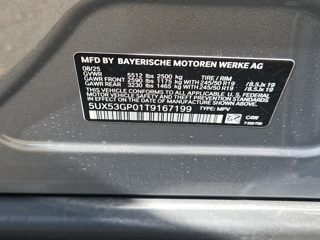 new 2026 BMW X3 car, priced at $57,725