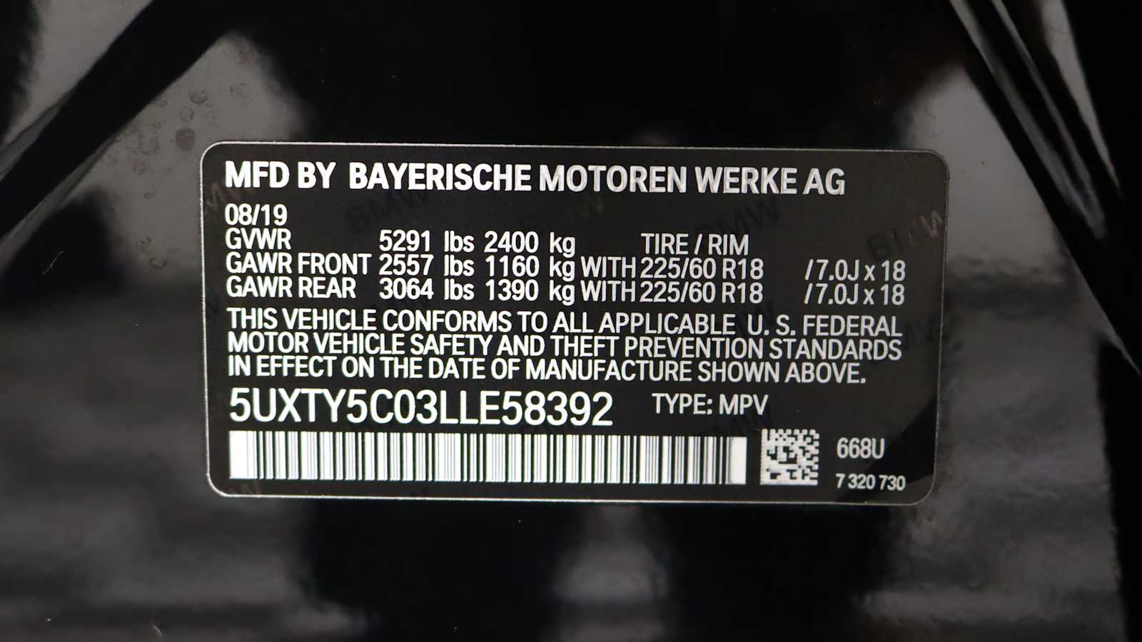 used 2020 BMW X3 car, priced at $22,798