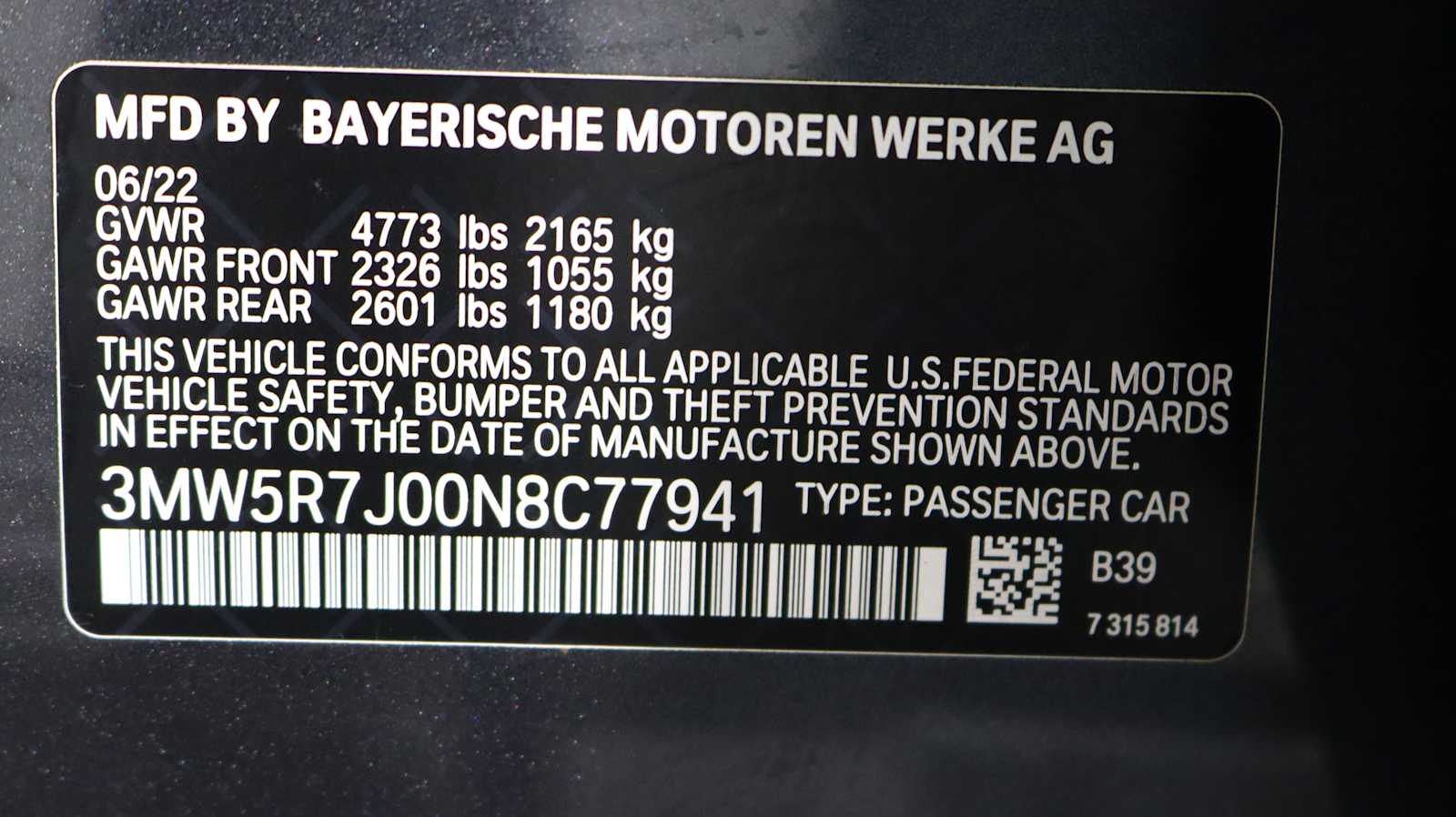 used 2022 BMW 330i car, priced at $32,698