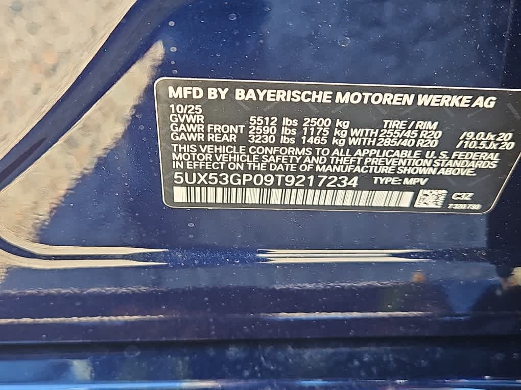 new 2026 BMW X3 car, priced at $61,605
