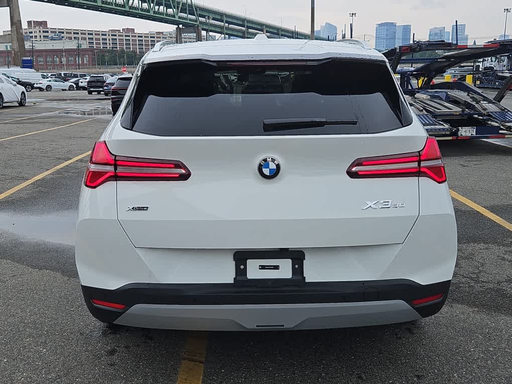 new 2025 BMW X3 car, priced at $58,560