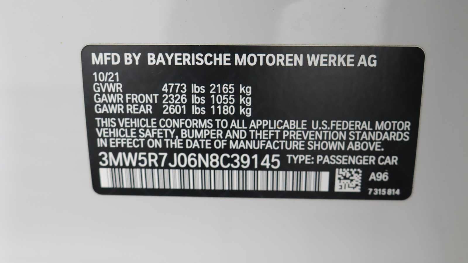used 2022 BMW 330i car, priced at $34,898