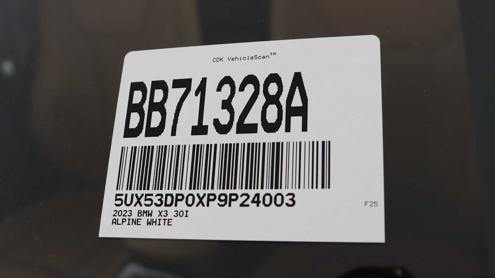 used 2023 BMW X3 car, priced at $36,898