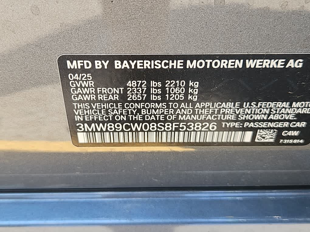 new 2025 BMW 3-Series car, priced at $54,725