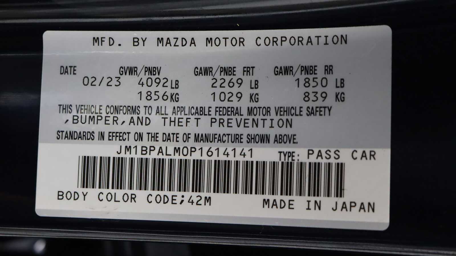 used 2023 Mazda Mazda3 Hatchback car, priced at $21,798