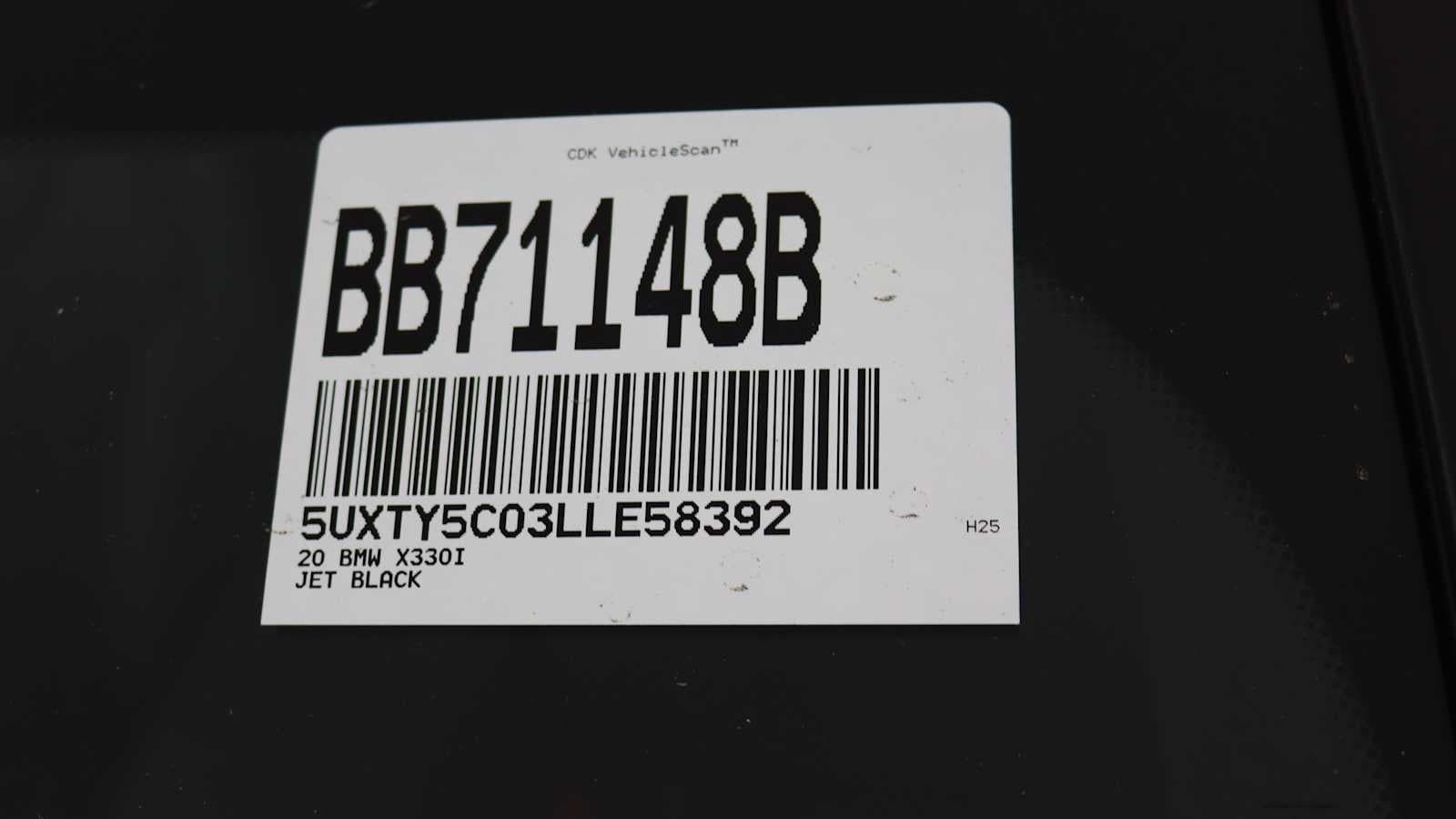 used 2020 BMW X3 car, priced at $22,798