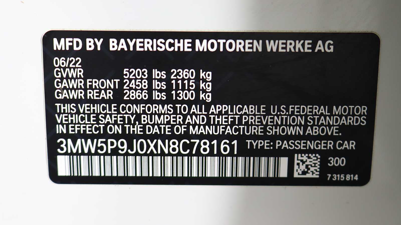 used 2022 BMW 330e car, priced at $34,898