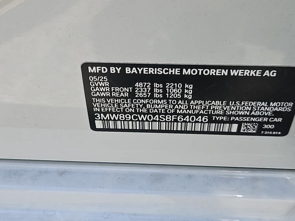 new 2025 BMW 3-Series car, priced at $51,925