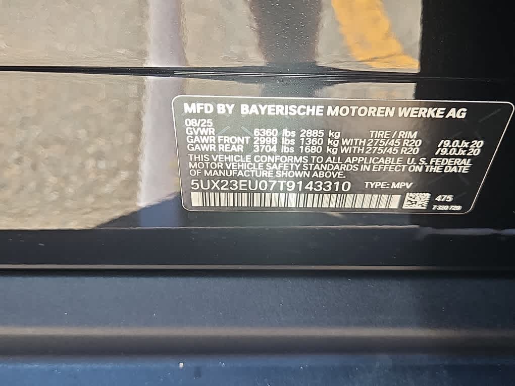 new 2026 BMW X5 car, priced at $77,300