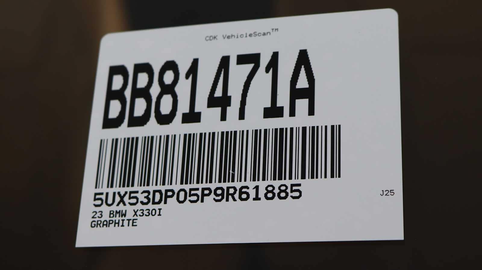 used 2023 BMW X3 car, priced at $38,598