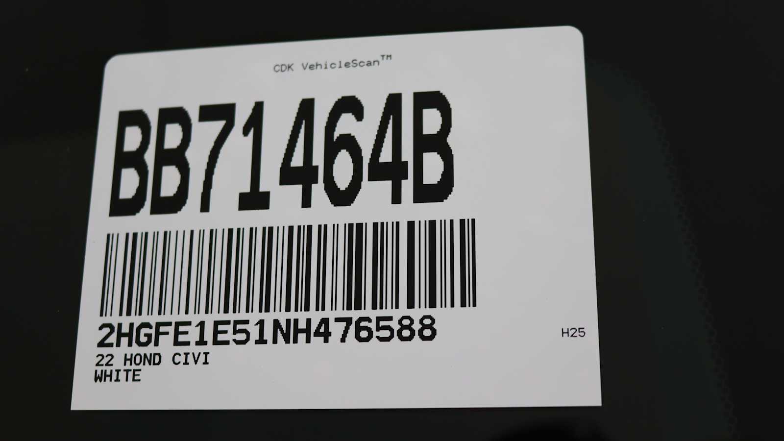 used 2022 Honda Civic Si car, priced at $26,898
