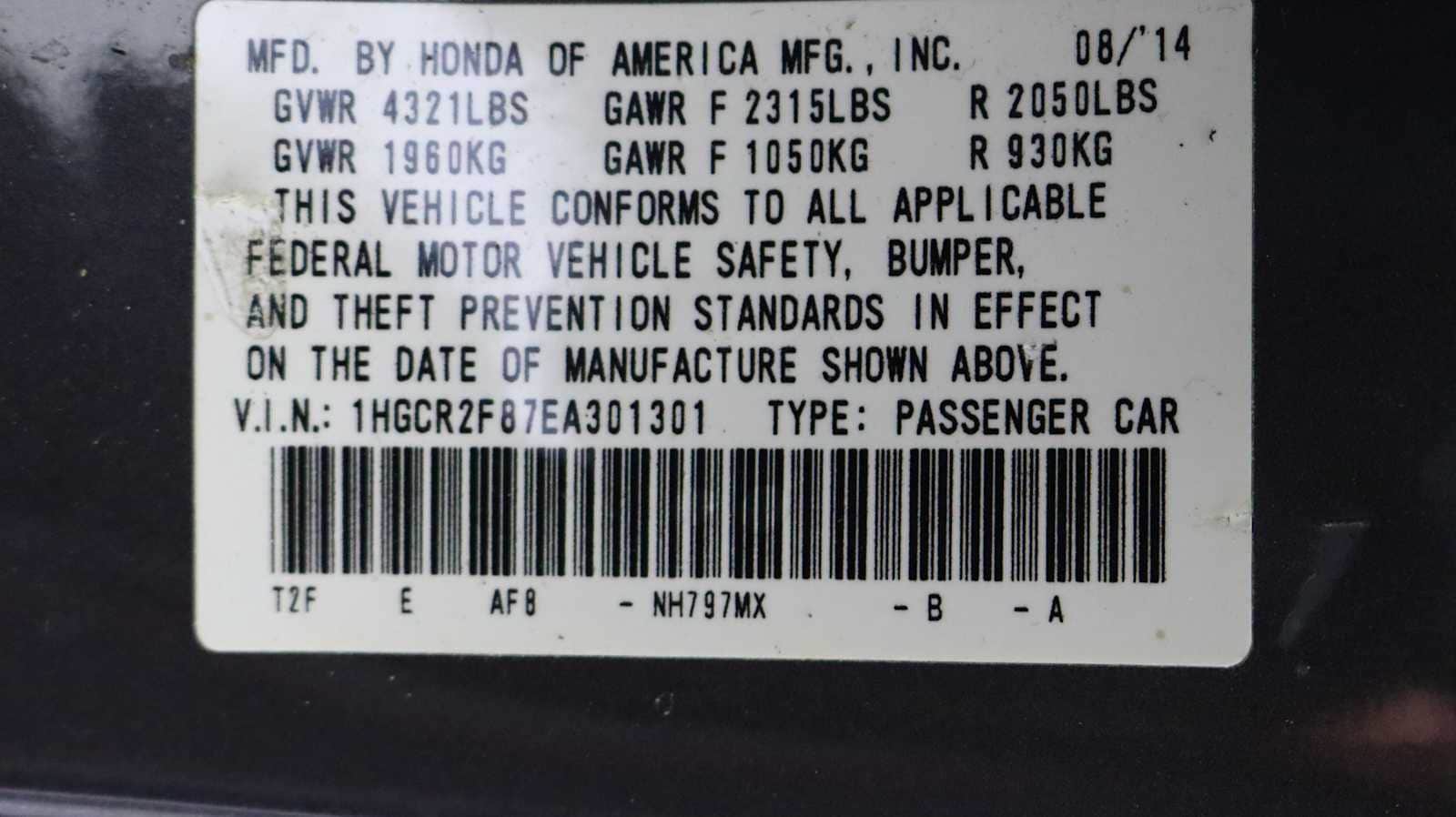 used 2014 Honda Accord car, priced at $14,798